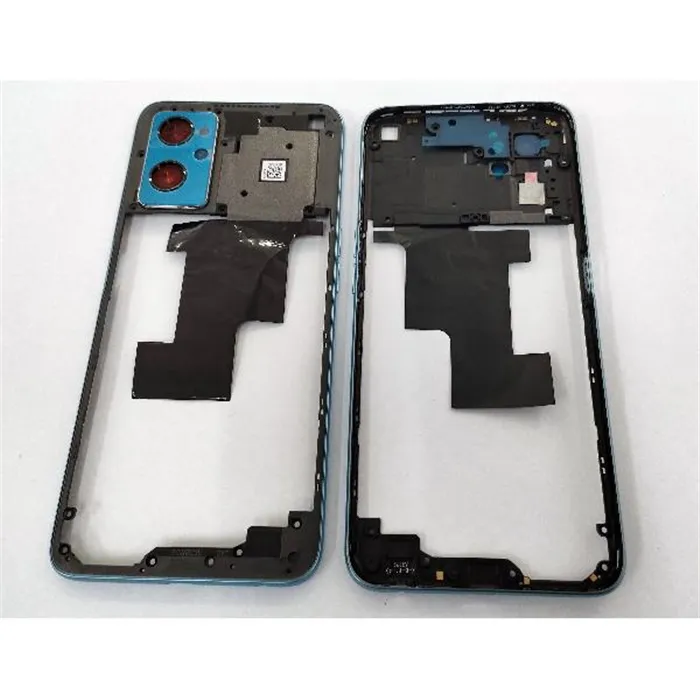 Carcasa trasera o marco azul para Realme 9I RMX3491 calidad premium