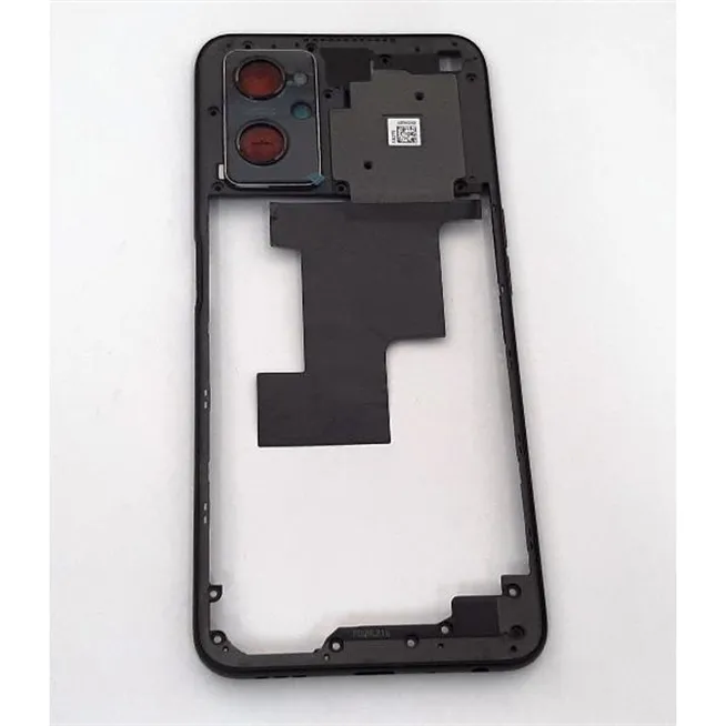 Carcasa trasera o marco negro para Realme 9I RMX3491 calidad premium