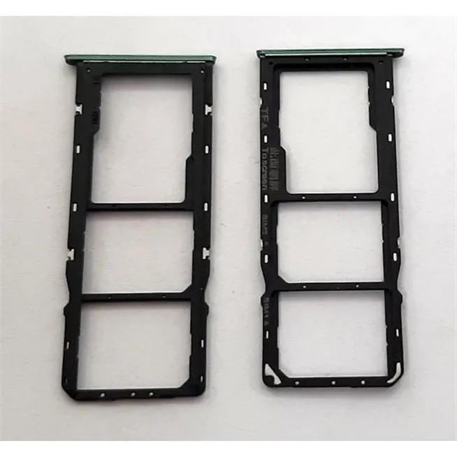 Soporte o bandeja dual sim verde para Realme C11 calidad premium