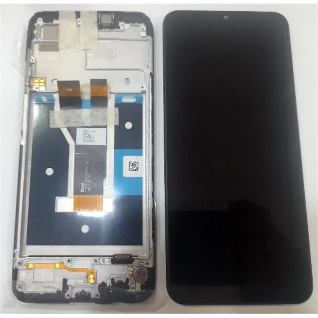Pantalla lcd para Realme C11 2021 mas tactil negro mas marco negro Service Pack 