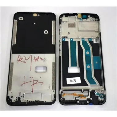 Carcasa central o marco negro para Realme C11 calidad premium