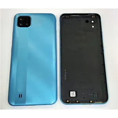 Tapa trasera o tapa baterÃ­a azul para Realme C11 2021 mas cubierta camara