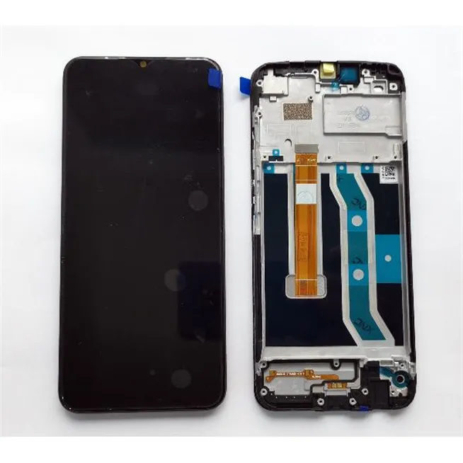 Pantalla lcd para Realme C11 mas tactil negro mas marco negro calidad premium