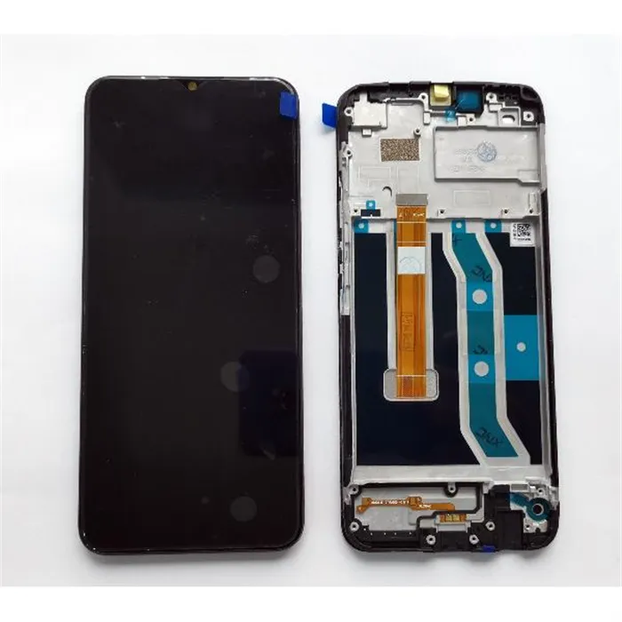 Pantalla lcd para Realme C11 mas tactil negro mas marco negro calidad premium