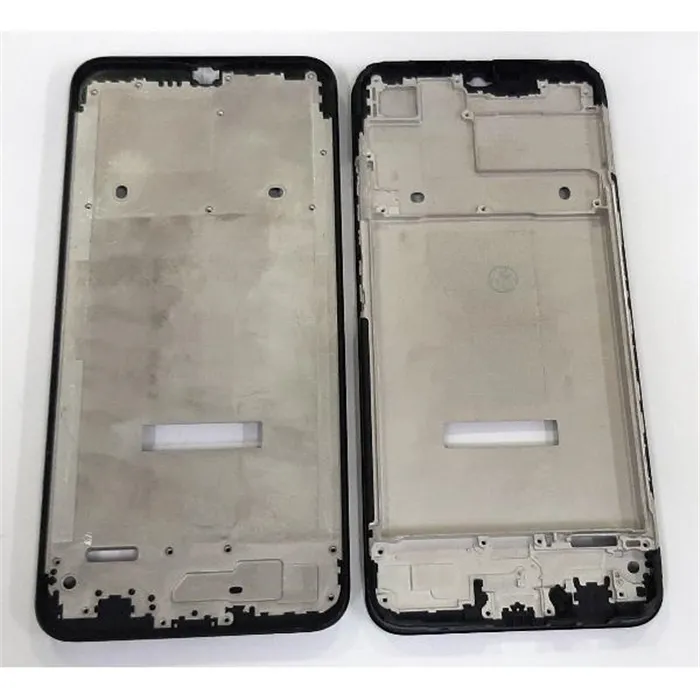 Carcasa central o marco negro para Realme C20 calidad premium