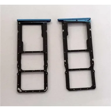Soporte o bandeja sim azul para Realme C20 calidad premium