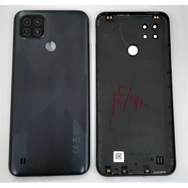 Tapa trasera o tapa bateria negra para Realme C21