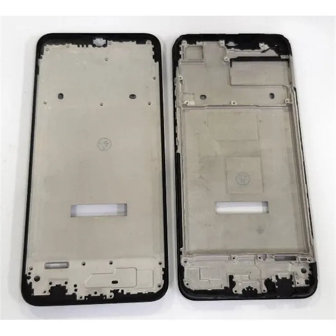 Carcasa central o marco negro para Realme C21 calidad premium