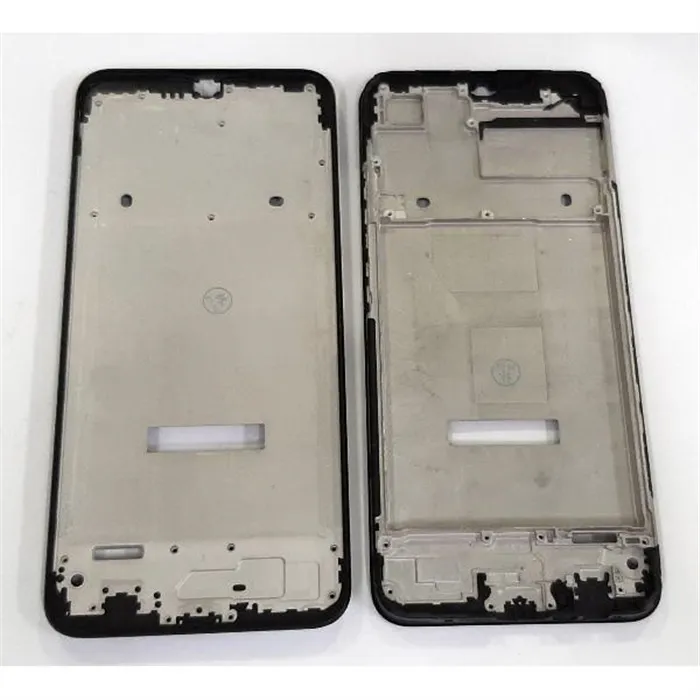 Carcasa central o marco negro para Realme C21 calidad premium