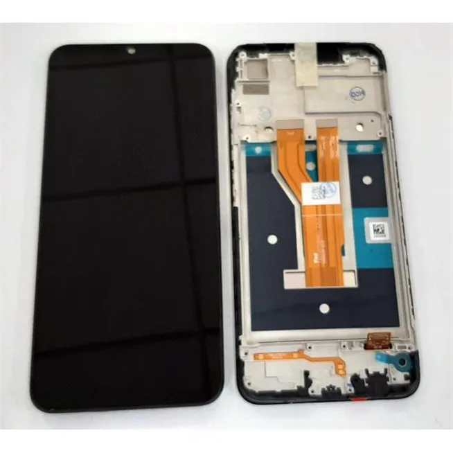 Pantalla lcd para Realme C21 mas tactil negro mas marco negro calidad premium