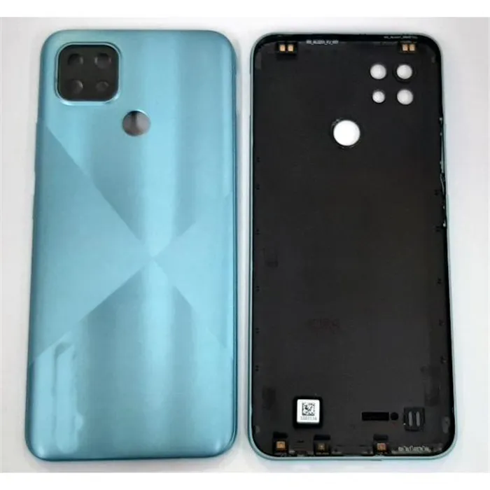 Tapa trasera o tapa bateria azul para Realme C21