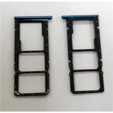 Soporte o bandeja sim azul para Realme C21 calidad premium