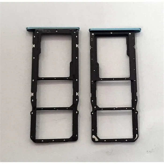 Soporte o bandeja sim azul claro para Realme C21 calidad premium