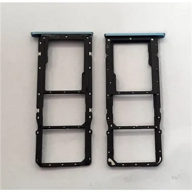 Soporte o bandeja sim azul claro para Realme C21 calidad premium