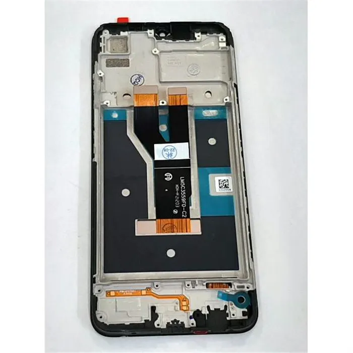 Pantalla lcd para Realme C21 mas tactil negro mas marco negro compatible