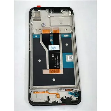 Pantalla lcd para Realme C21 mas tactil negro mas marco negro compatible