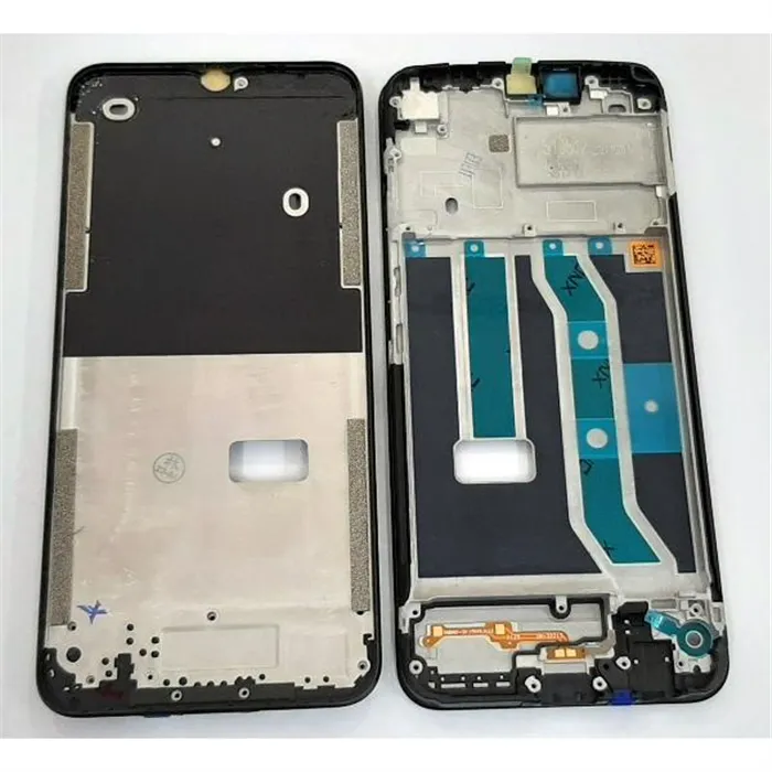 Carcasa central o marco negro para Realme C21Y RMX3261 RMX3263 calidad premium