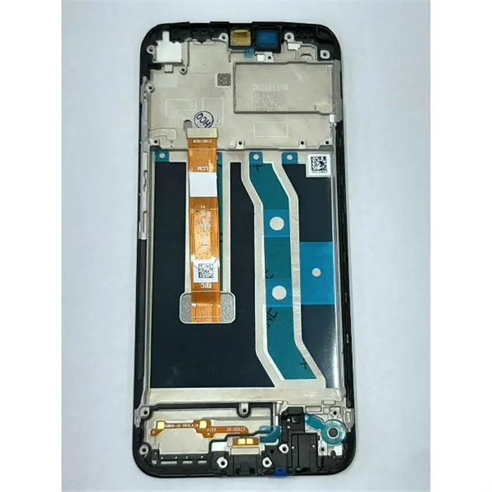 Pantalla lcd para Realme C21Y RMX3263 mas tactil negro mas marco negro compatible