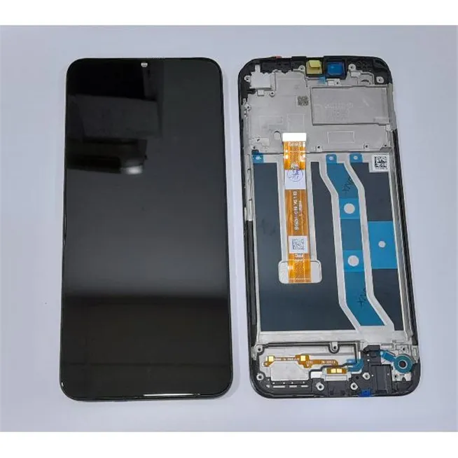 Pantalla lcd para Realme C21Y mas tactil negro mas marco negro calidad premium