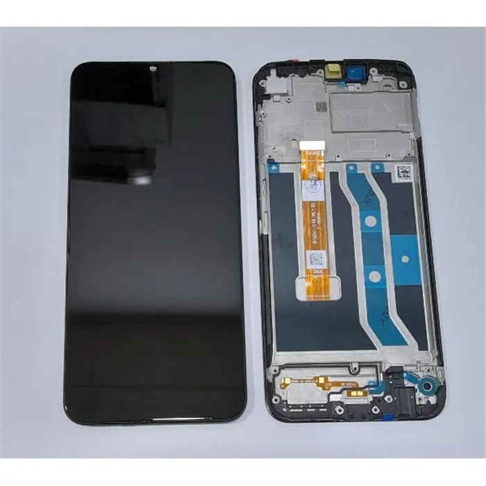 Pantalla lcd para Realme C21Y mas tactil negro mas marco negro calidad premium