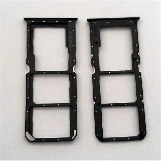 Soporte o bandeja dual sim negra para Realme C21Y RMX3261 RMX3263 calidad premium