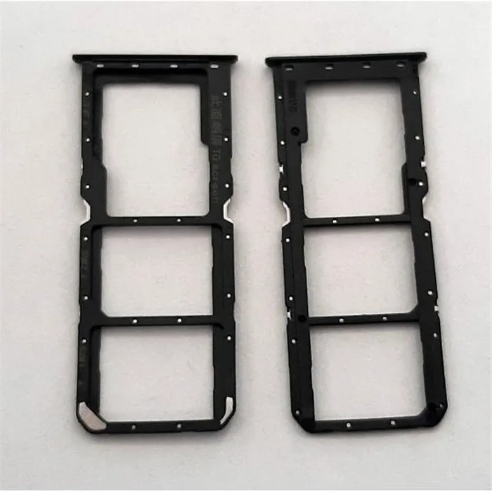 Soporte o bandeja dual sim negra para Realme C21Y RMX3261 RMX3263 calidad premium