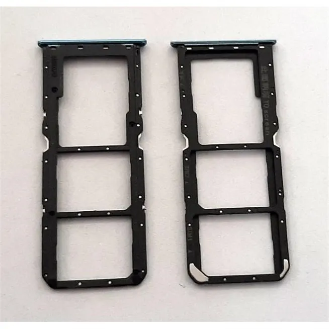 Soporte o bandeja dual sim azul para Realme C21Y RMX3261 RMX3263 calidad premium