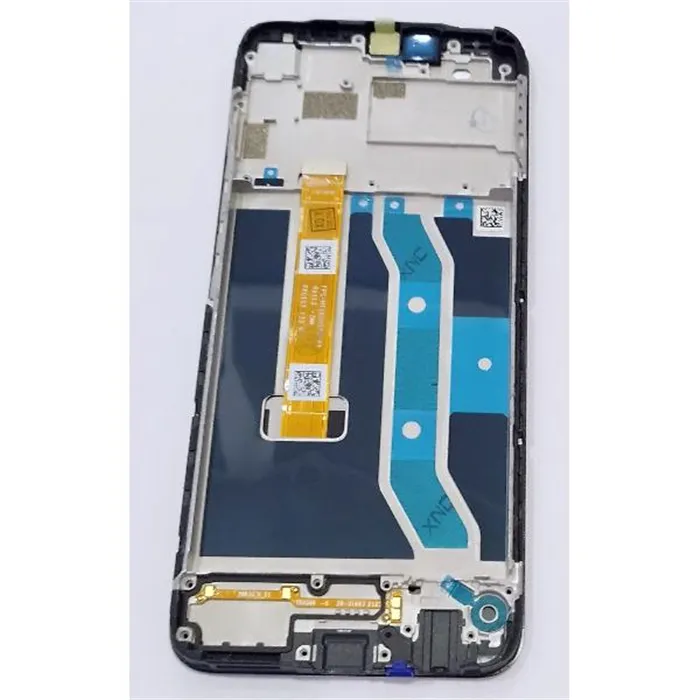 Pantalla lcd para Realme C25 C25s mas tactil negro con marco negro compatible