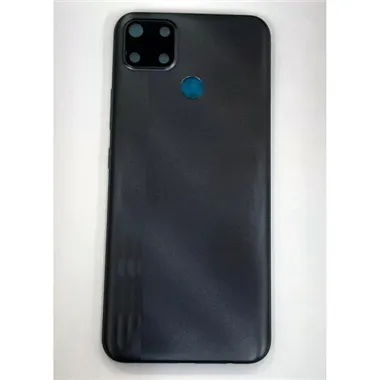 Tapa trasera o tapa bateria negra para Realme C25Y RMX3265
