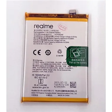 Bateria BLP771_1 para Realme C25Y 5000mAh Service Pack