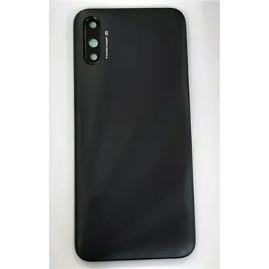 Tapa trasera o tapa bateria negra para Realme C3 mas cubierta camara