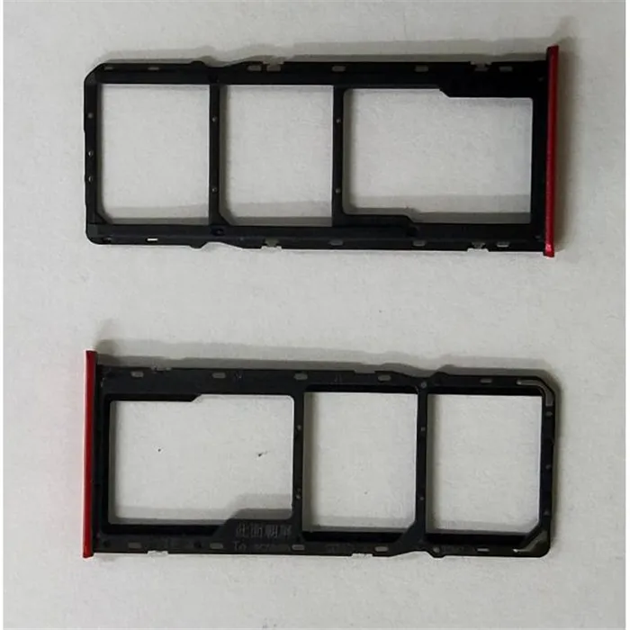 Soporte o bandeja sim roja para Realme c3 calidad premium