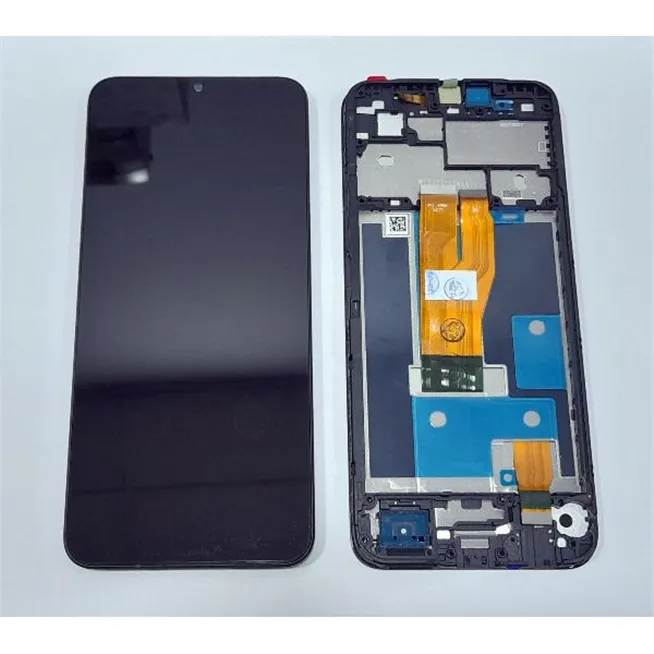Pantalla lcd para Realme C30 RMX3581 mas tactil negro mas marco negro compatible
