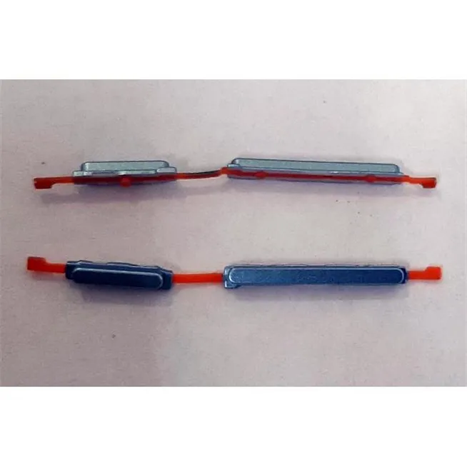 Set botones azules para Realme C30 RMX3581 calidad premium