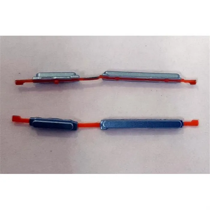 Set botones azules para Realme C30 RMX3581 calidad premium