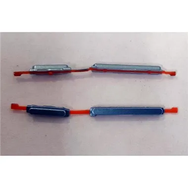 Set botones azules para Realme C30 RMX3581 calidad premium