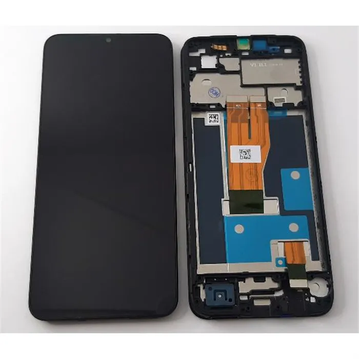 Pantalla lcd para Realme C30 RMX3581 mas tactil negro mas marco negro calidad premium