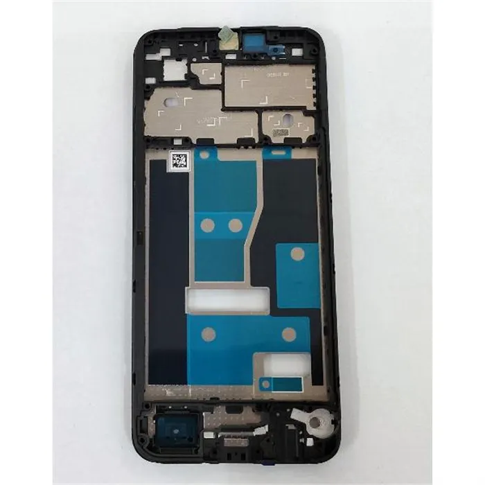 Carcasa central o marco negro para Realme C30 calidad premium