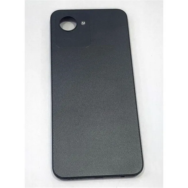 Tapa trasera o tapa bateria negra para Realme C30 RMX3581 calidad premium