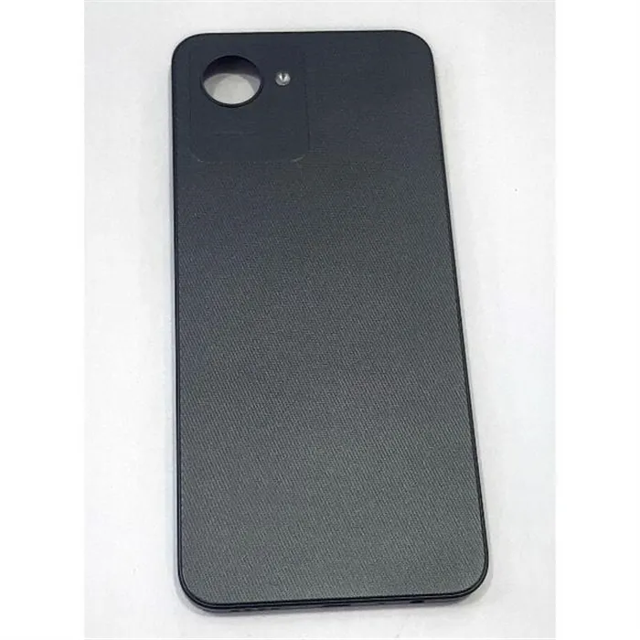 Tapa trasera o tapa bateria negra para Realme C30 RMX3581 calidad premium