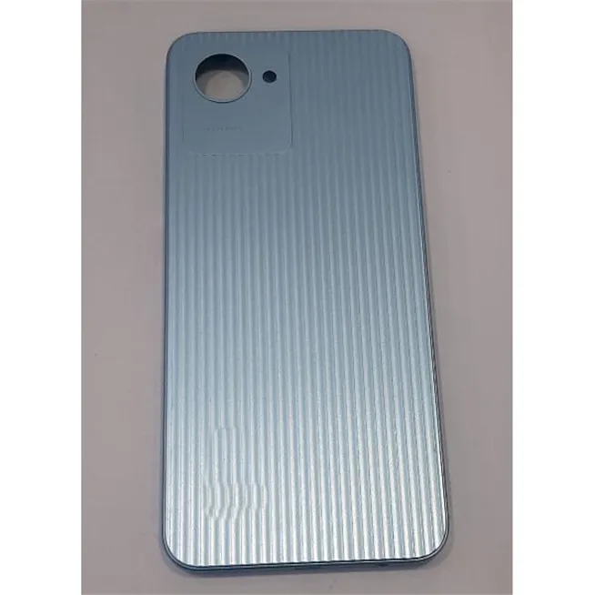 Tapa trasera o tapa bateria azul para Realme C30 RMX3581 calidad premium
