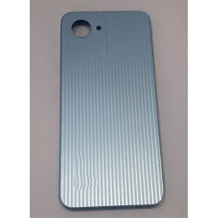Tapa trasera o tapa bateria azul para Realme C30 RMX3581 calidad premium