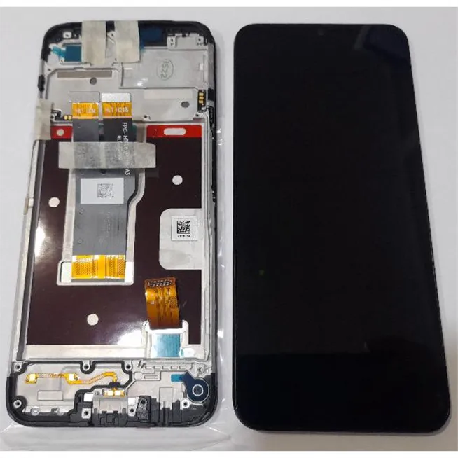 Pantalla lcd para Realme C31 RMX3501 mas tactil negro mas marco negro Service Pack Premium