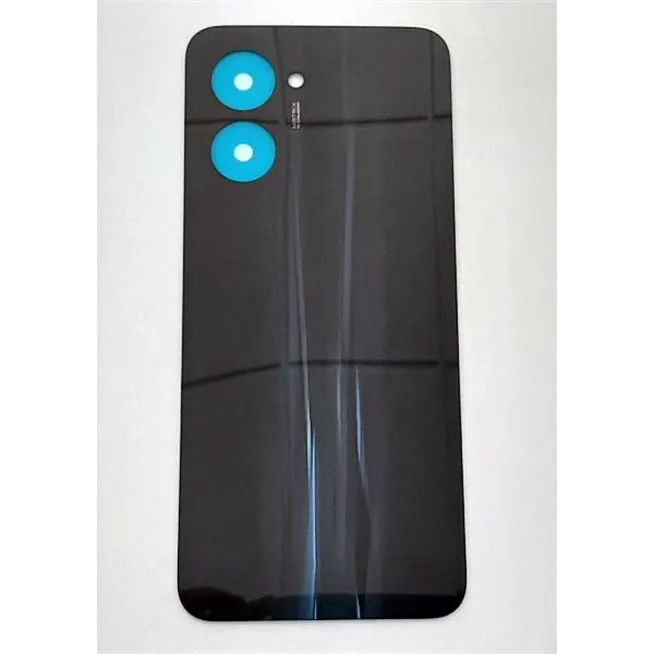 Tapa trasera o tapa bateria negra para Realme C33
