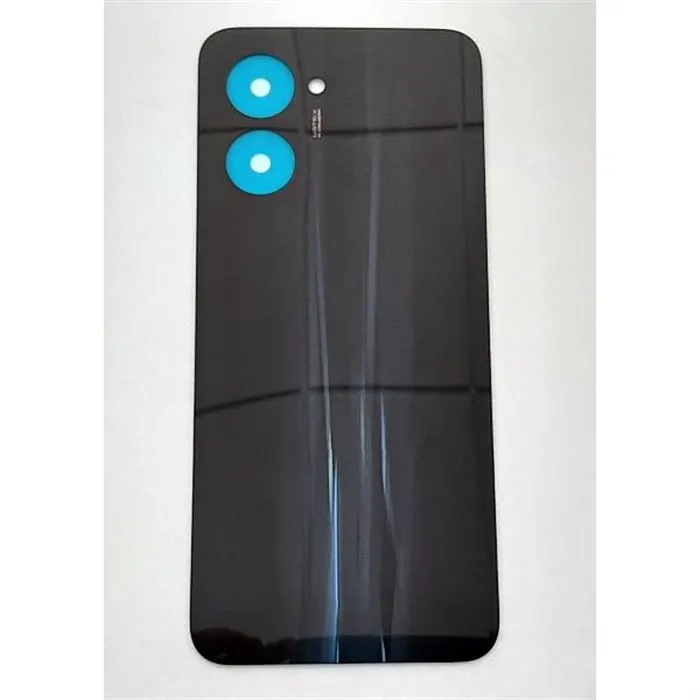 Tapa trasera o tapa bateria negra para Realme C33