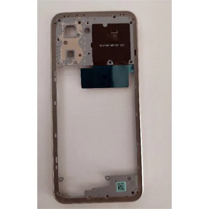 Carcasa trasera o marco dorado para Realme C33 calidad premium