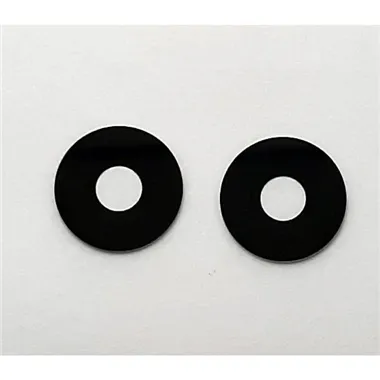 Set 2 cristal camara para Realme C33 calidad premium