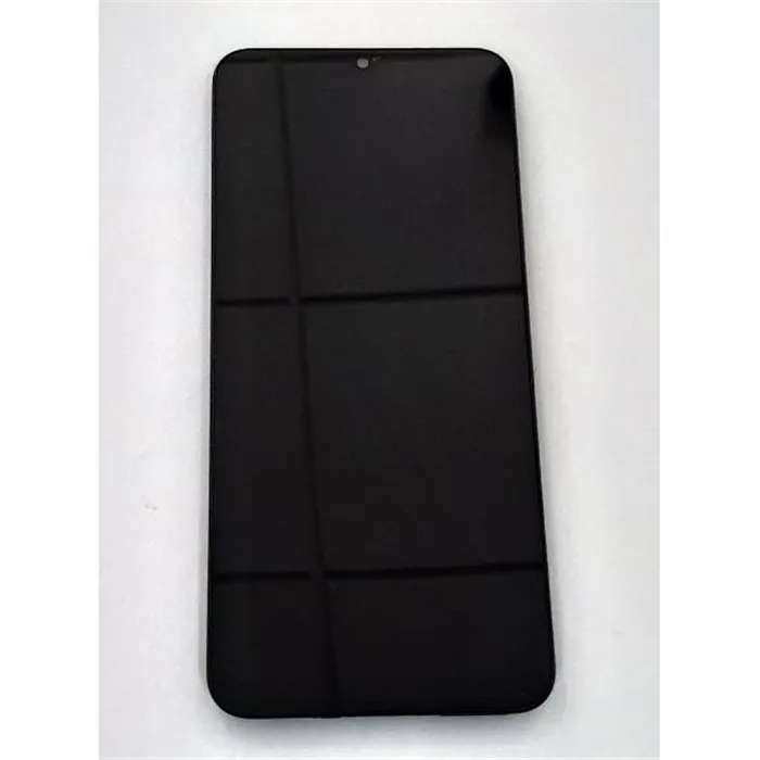 Pantalla lcd para Realme C33 RMX3624 mas tactil negro mas marco negro compatible