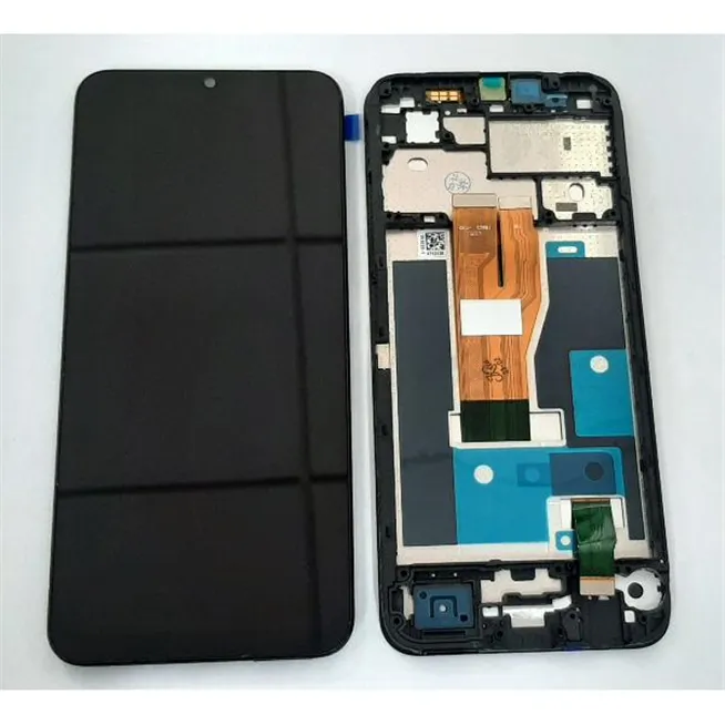 Pantalla lcd para Realme Realme C33 RMX3624 mas tactil negro mas marco negro calidad premium