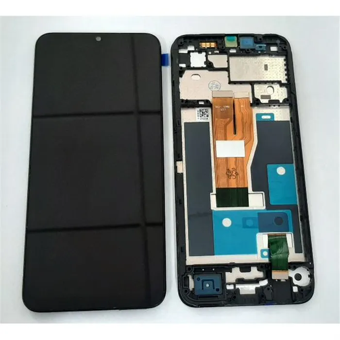 Pantalla lcd para Realme Realme C33 RMX3624 mas tactil negro mas marco negro calidad premium